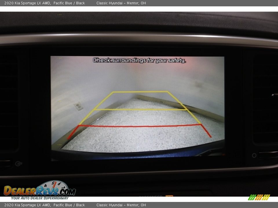 2020 Kia Sportage LX AWD Pacific Blue / Black Photo #11