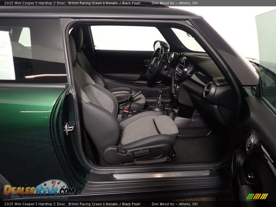 2015 Mini Cooper S Hardtop 2 Door British Racing Green II Metallic / Black Pearl Photo #34