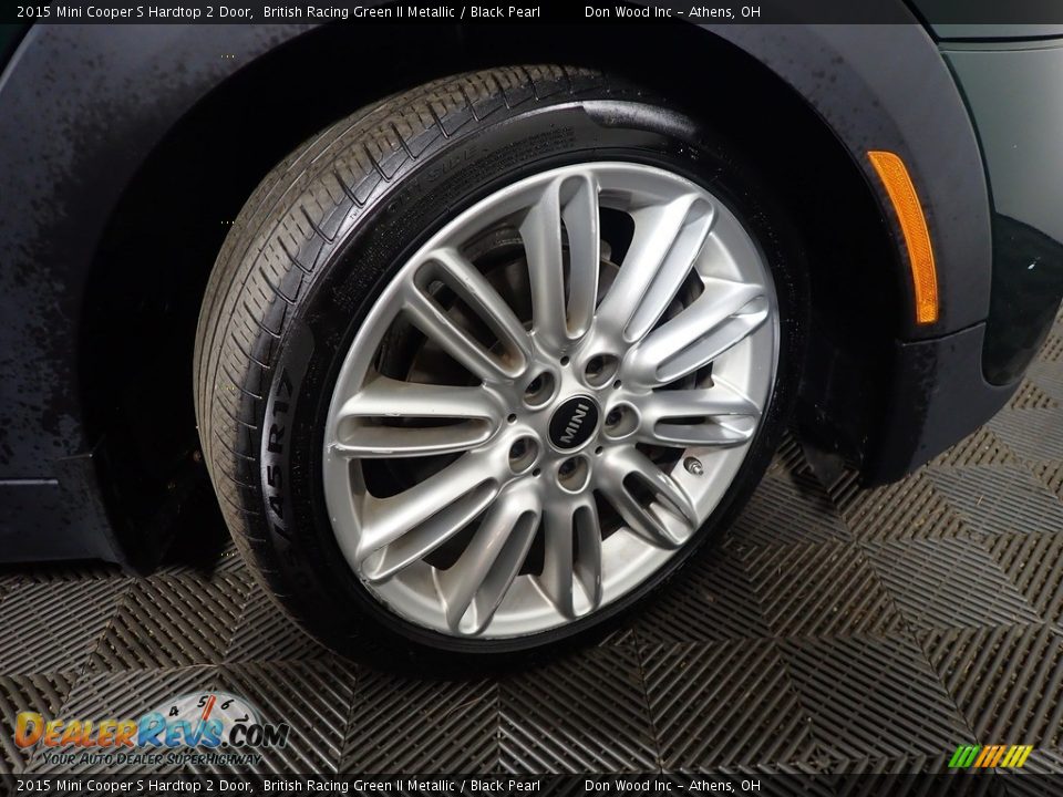 2015 Mini Cooper S Hardtop 2 Door British Racing Green II Metallic / Black Pearl Photo #36