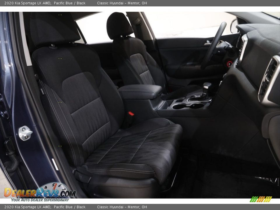 2020 Kia Sportage LX AWD Pacific Blue / Black Photo #14