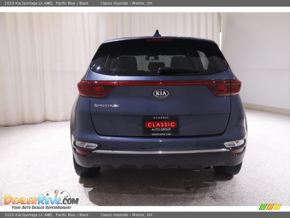 2020 Kia Sportage LX AWD Pacific Blue / Black Photo #17