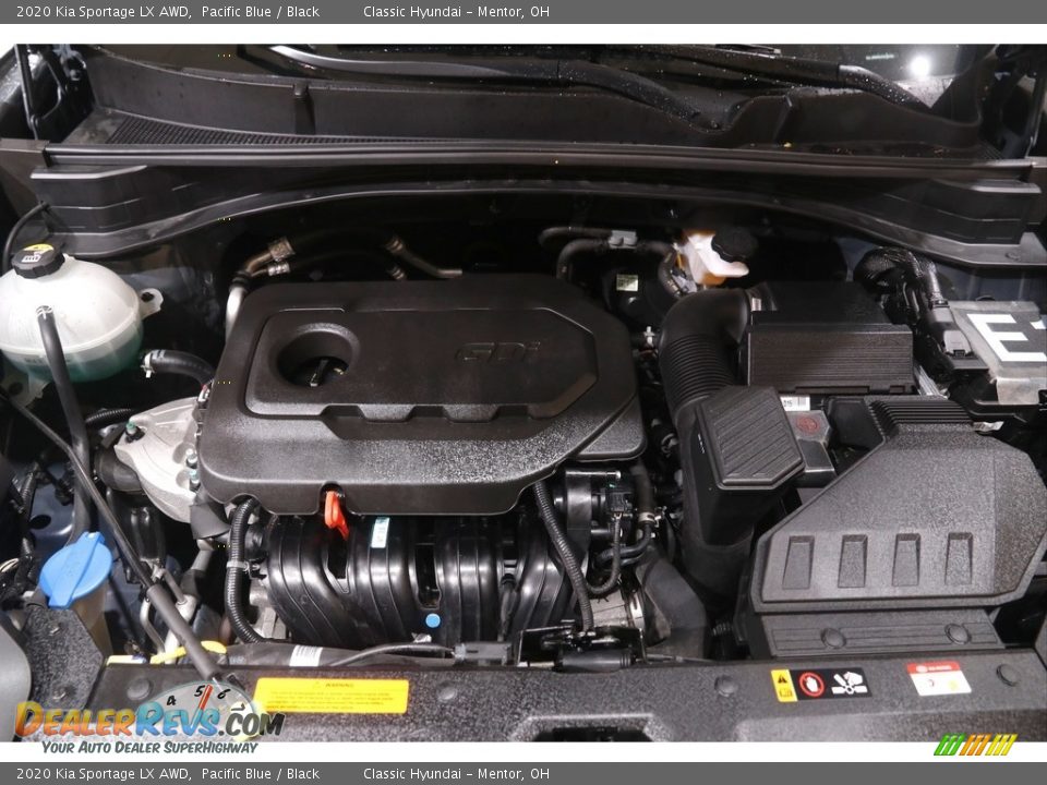 2020 Kia Sportage LX AWD Pacific Blue / Black Photo #18