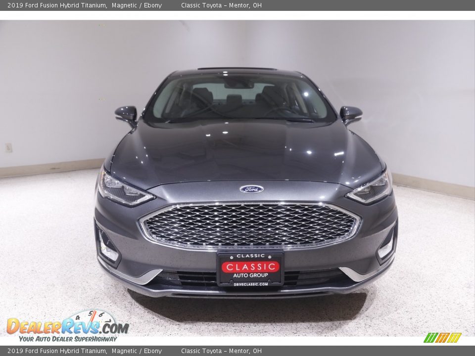 2019 Ford Fusion Hybrid Titanium Magnetic / Ebony Photo #2