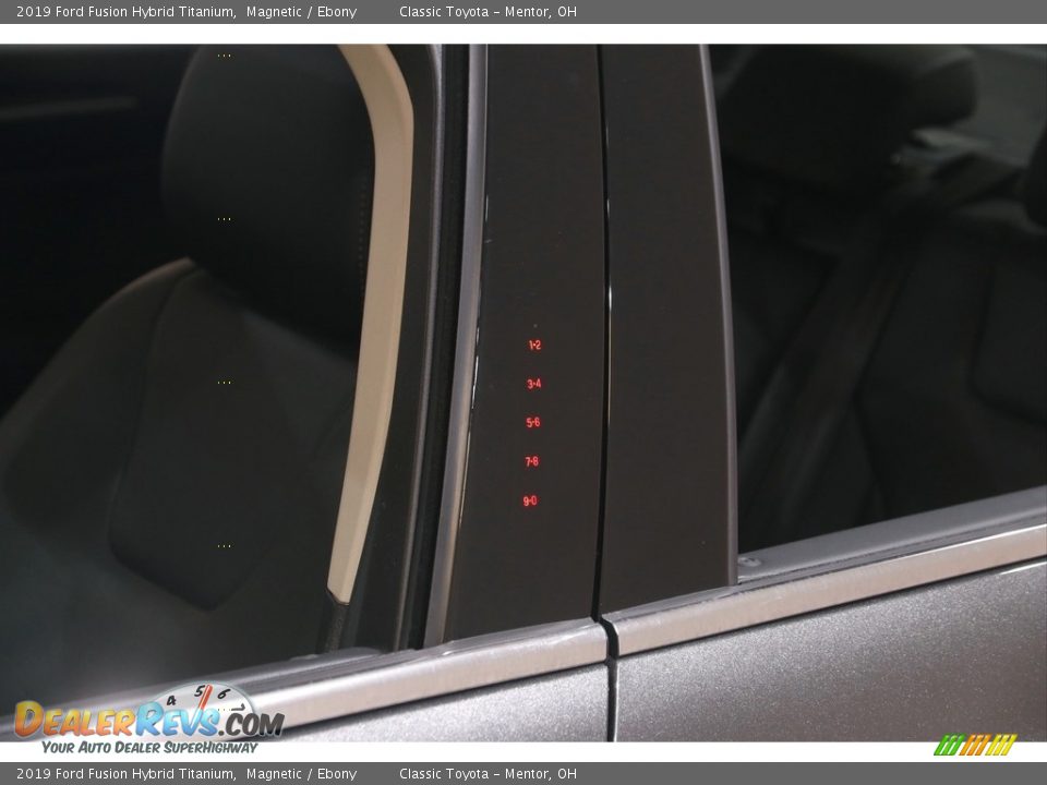 2019 Ford Fusion Hybrid Titanium Magnetic / Ebony Photo #4