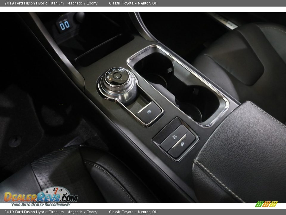 2019 Ford Fusion Hybrid Titanium Magnetic / Ebony Photo #16