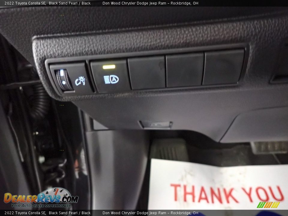 2022 Toyota Corolla SE Black Sand Pearl / Black Photo #16