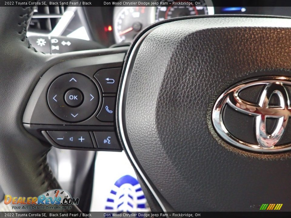 2022 Toyota Corolla SE Black Sand Pearl / Black Photo #17