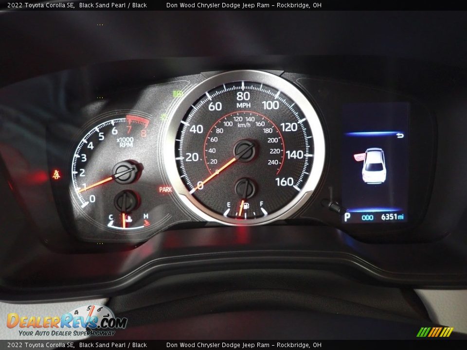 2022 Toyota Corolla SE Black Sand Pearl / Black Photo #19