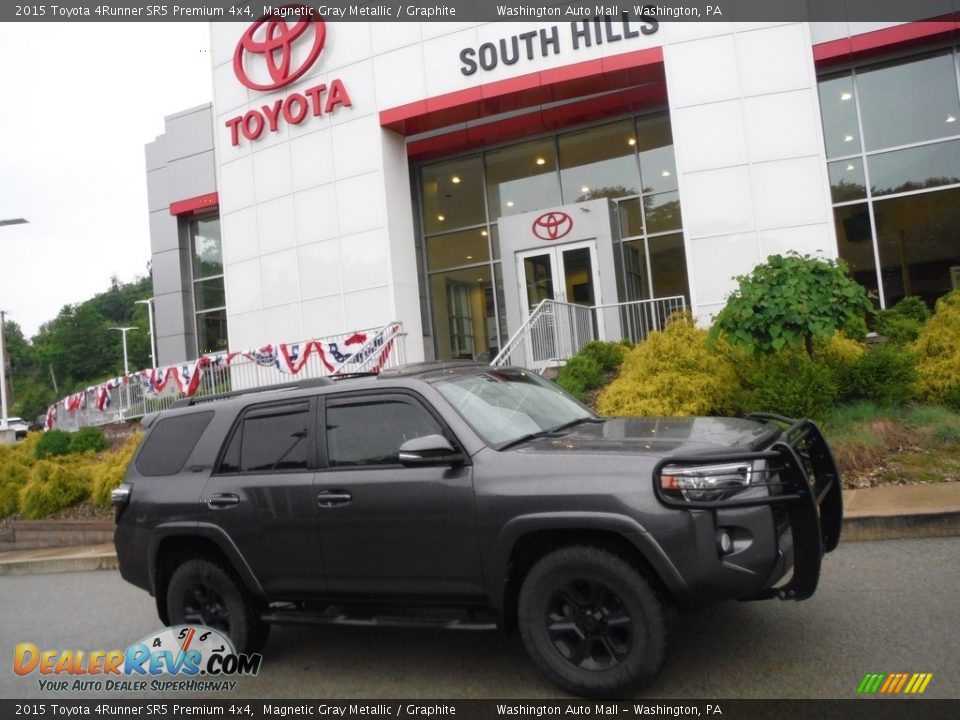 2015 Toyota 4Runner SR5 Premium 4x4 Magnetic Gray Metallic / Graphite Photo #2