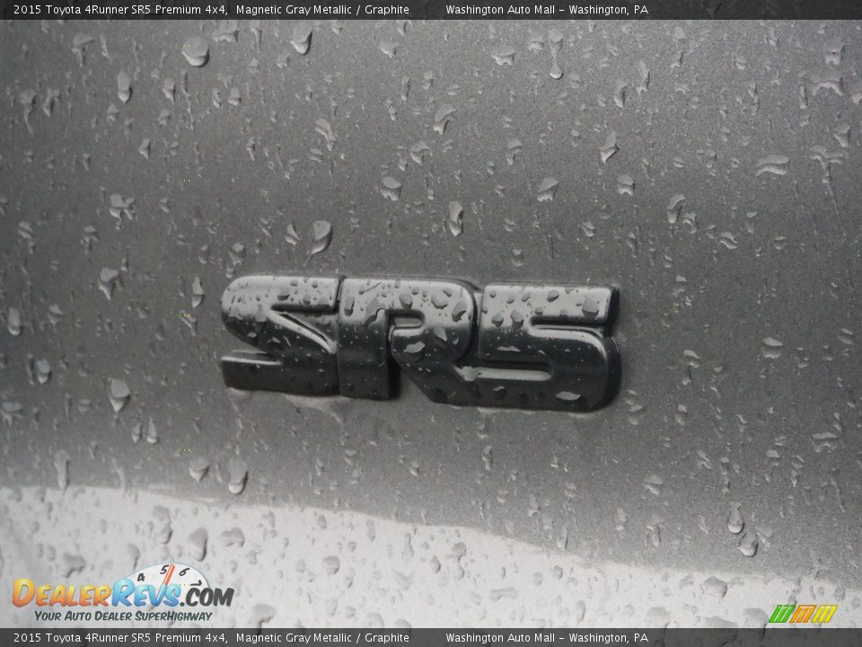2015 Toyota 4Runner SR5 Premium 4x4 Magnetic Gray Metallic / Graphite Photo #13