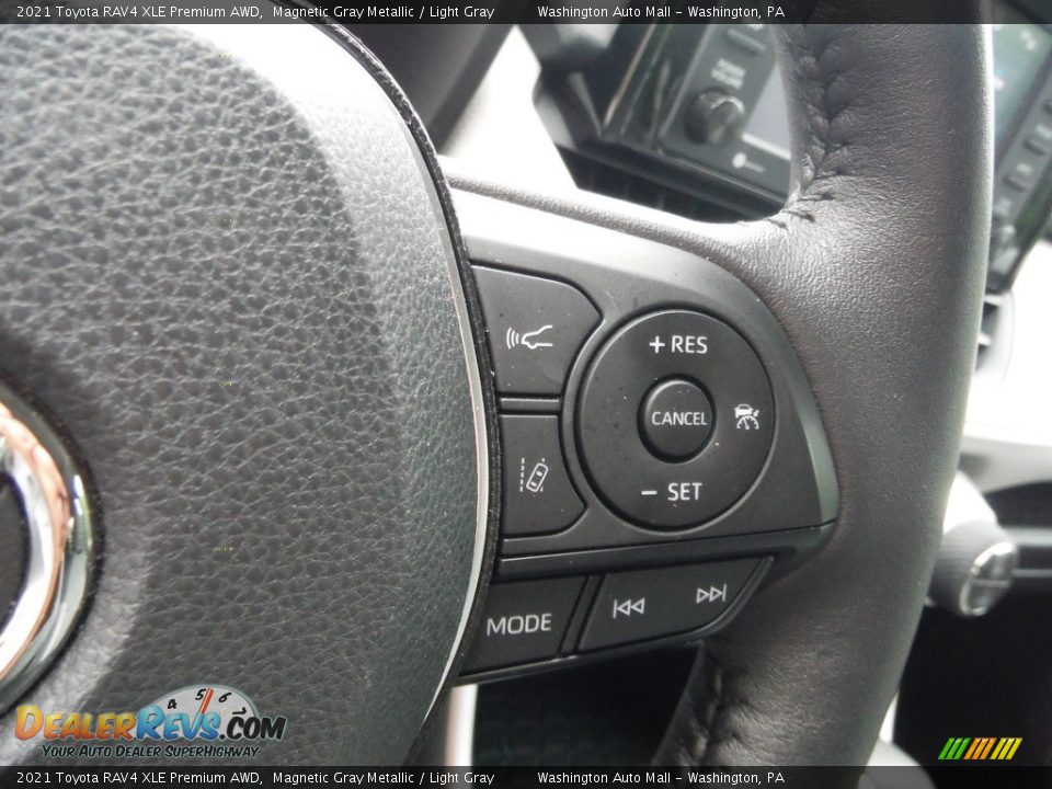 2021 Toyota RAV4 XLE Premium AWD Magnetic Gray Metallic / Light Gray Photo #9