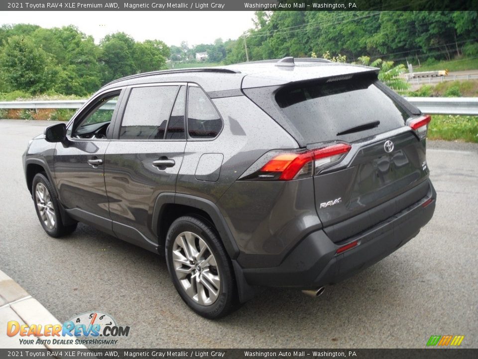 2021 Toyota RAV4 XLE Premium AWD Magnetic Gray Metallic / Light Gray Photo #14