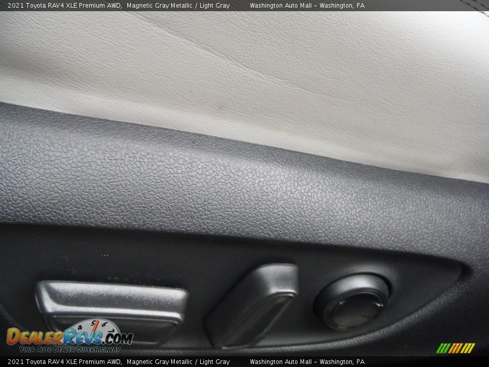 2021 Toyota RAV4 XLE Premium AWD Magnetic Gray Metallic / Light Gray Photo #24