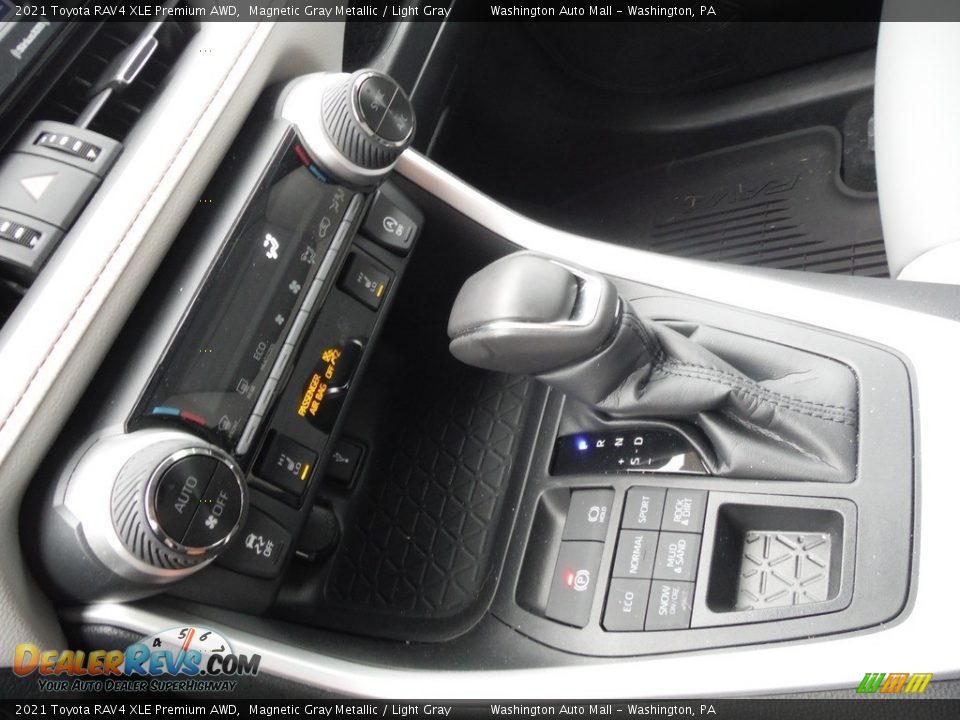 2021 Toyota RAV4 XLE Premium AWD Magnetic Gray Metallic / Light Gray Photo #25
