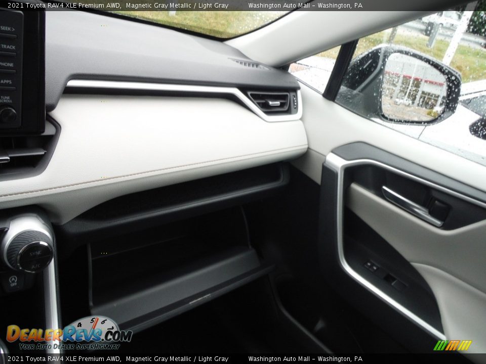 2021 Toyota RAV4 XLE Premium AWD Magnetic Gray Metallic / Light Gray Photo #26