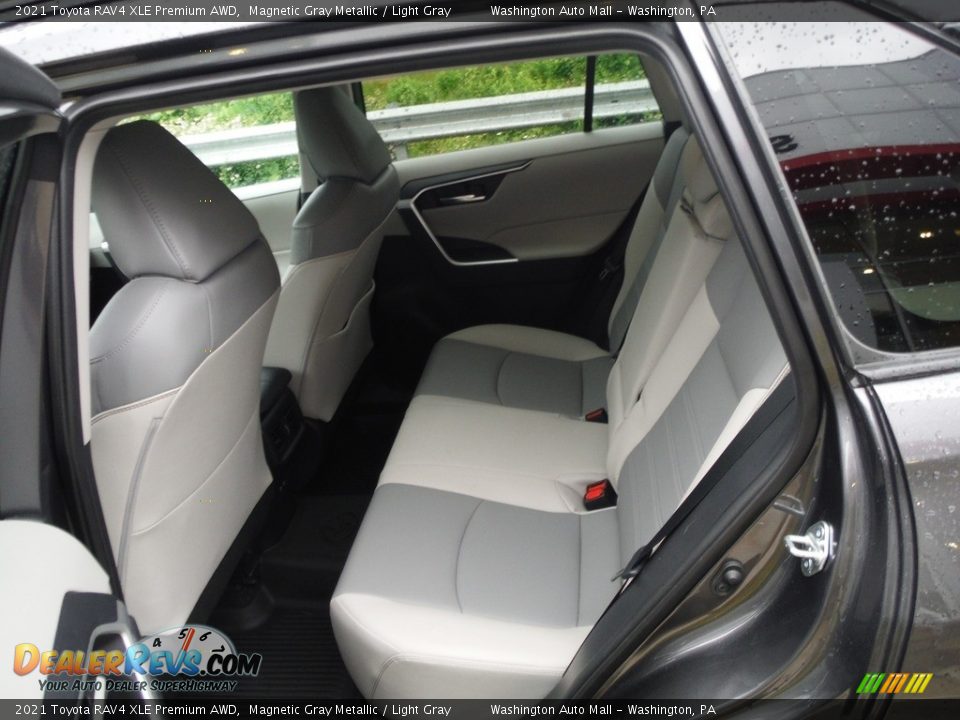 2021 Toyota RAV4 XLE Premium AWD Magnetic Gray Metallic / Light Gray Photo #28