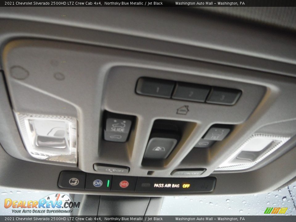 2021 Chevrolet Silverado 2500HD LTZ Crew Cab 4x4 Northsky Blue Metallic / Jet Black Photo #6