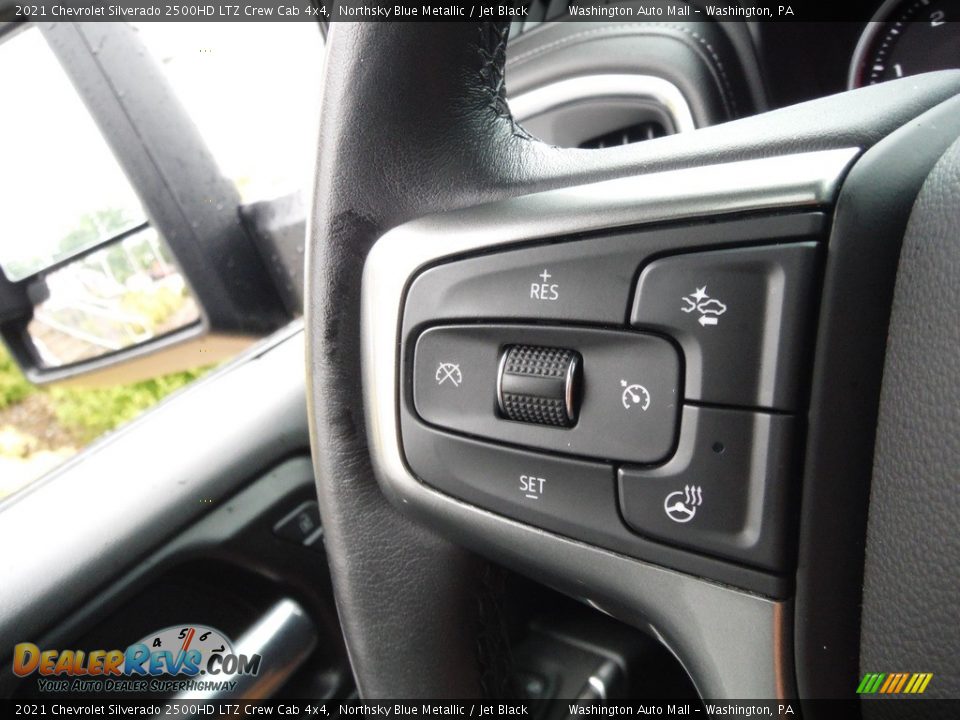 2021 Chevrolet Silverado 2500HD LTZ Crew Cab 4x4 Steering Wheel Photo #7