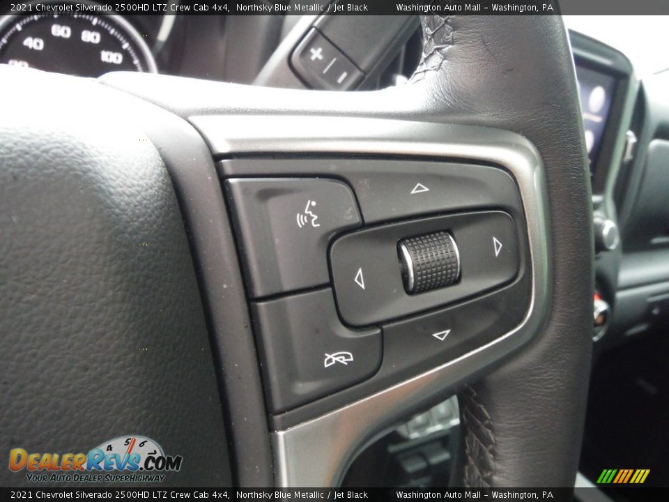 2021 Chevrolet Silverado 2500HD LTZ Crew Cab 4x4 Steering Wheel Photo #8
