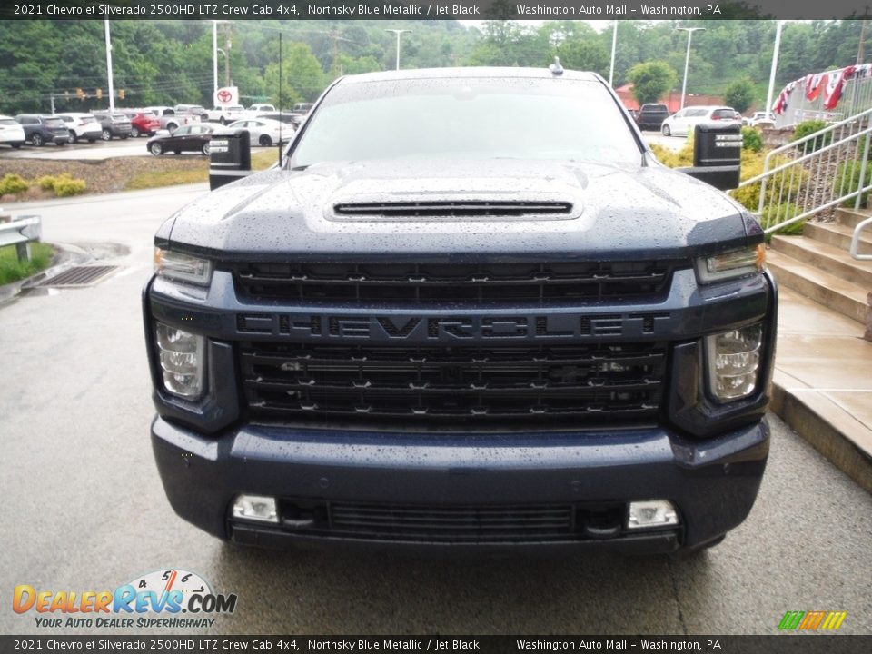 2021 Chevrolet Silverado 2500HD LTZ Crew Cab 4x4 Northsky Blue Metallic / Jet Black Photo #15