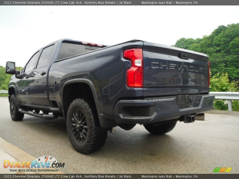 2021 Chevrolet Silverado 2500HD LTZ Crew Cab 4x4 Northsky Blue Metallic / Jet Black Photo #17