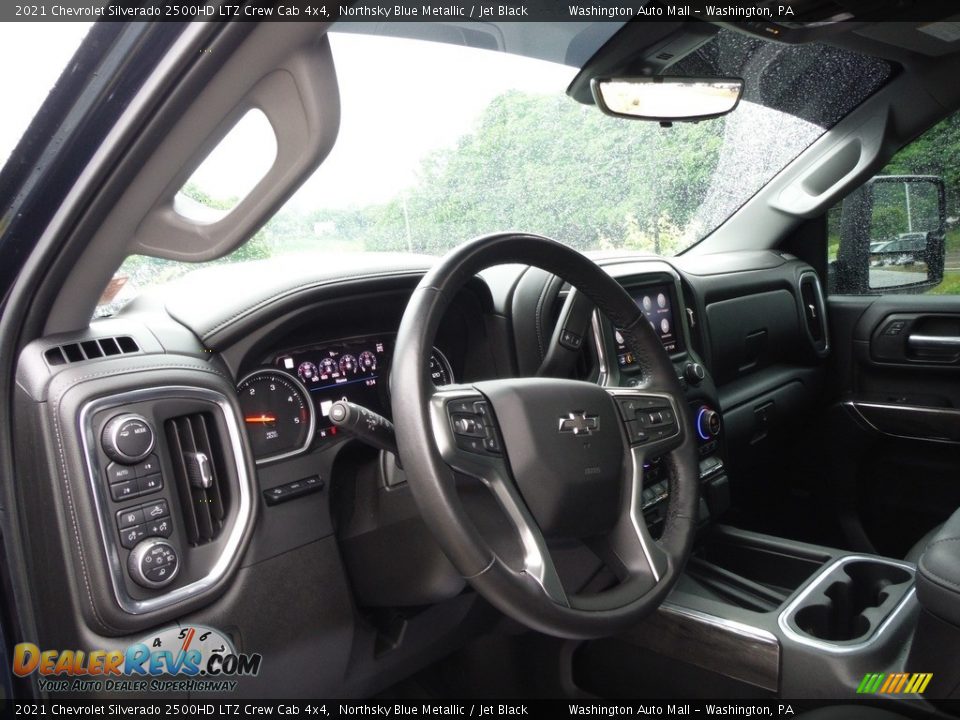 2021 Chevrolet Silverado 2500HD LTZ Crew Cab 4x4 Northsky Blue Metallic / Jet Black Photo #25