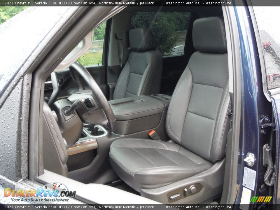 Front Seat of 2021 Chevrolet Silverado 2500HD LTZ Crew Cab 4x4 Photo #28