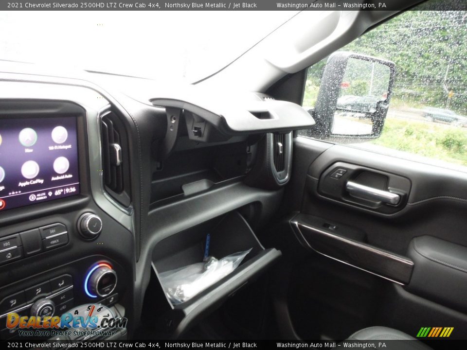 2021 Chevrolet Silverado 2500HD LTZ Crew Cab 4x4 Northsky Blue Metallic / Jet Black Photo #32