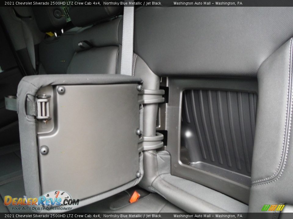 2021 Chevrolet Silverado 2500HD LTZ Crew Cab 4x4 Northsky Blue Metallic / Jet Black Photo #34