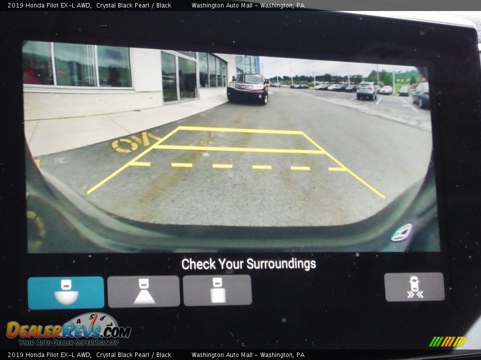 2019 Honda Pilot EX-L AWD Crystal Black Pearl / Black Photo #23