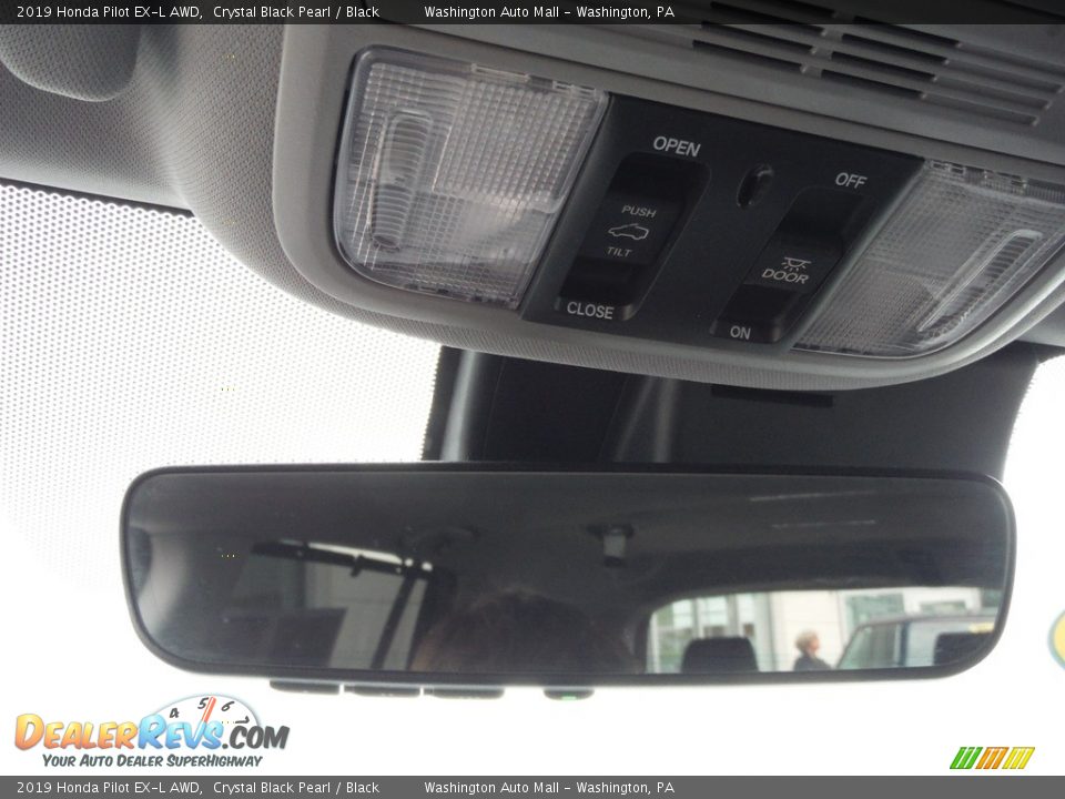 2019 Honda Pilot EX-L AWD Crystal Black Pearl / Black Photo #27