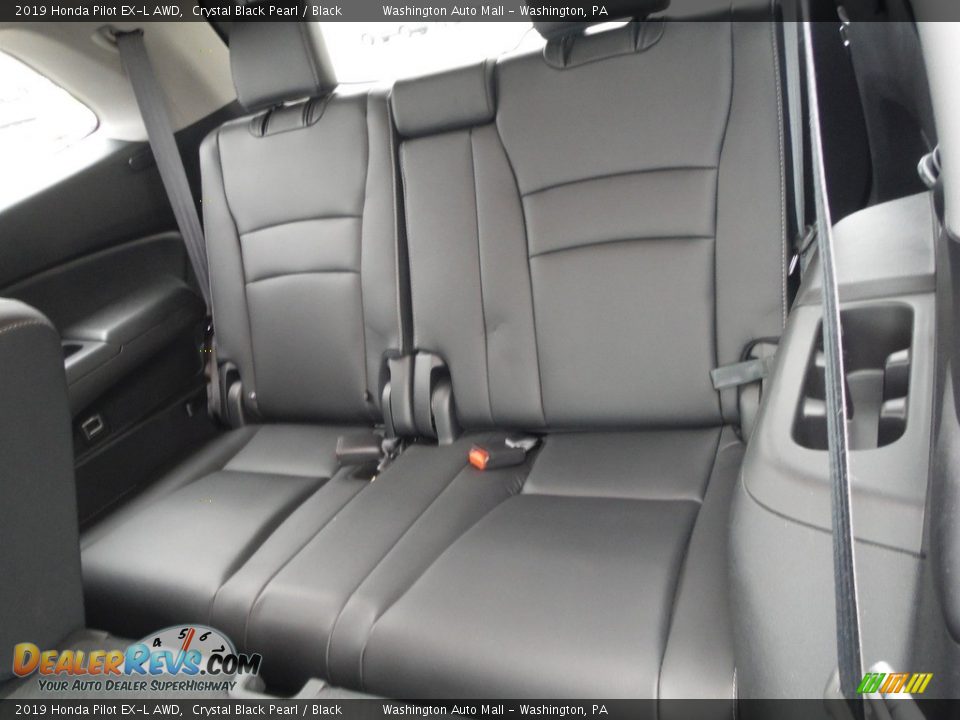 2019 Honda Pilot EX-L AWD Crystal Black Pearl / Black Photo #30
