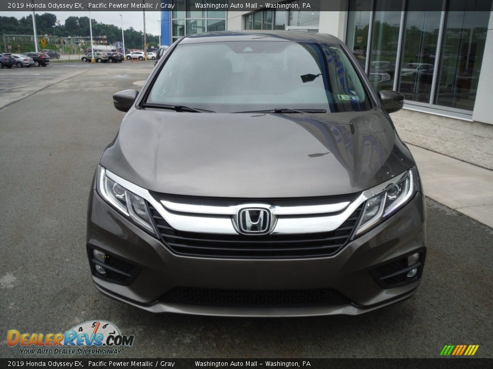 2019 Honda Odyssey EX Pacific Pewter Metallic / Gray Photo #4