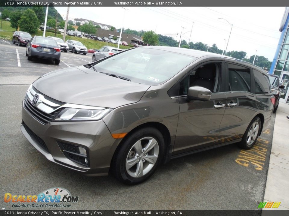 2019 Honda Odyssey EX Pacific Pewter Metallic / Gray Photo #5