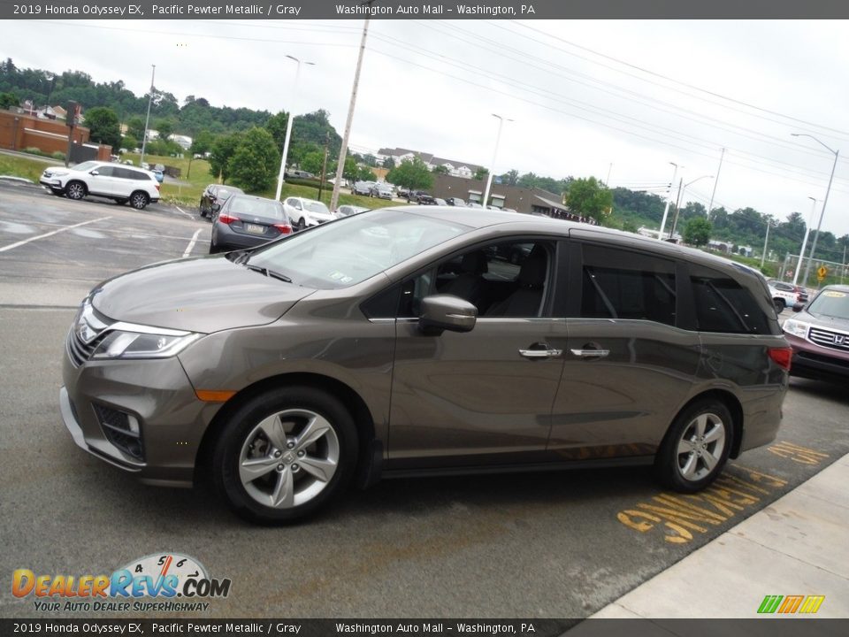 2019 Honda Odyssey EX Pacific Pewter Metallic / Gray Photo #6