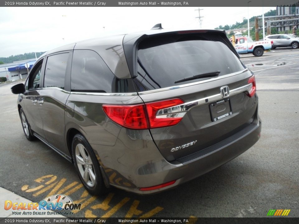 2019 Honda Odyssey EX Pacific Pewter Metallic / Gray Photo #7