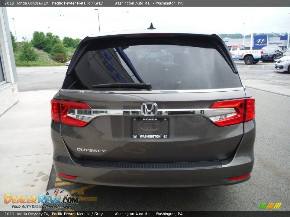 2019 Honda Odyssey EX Pacific Pewter Metallic / Gray Photo #8