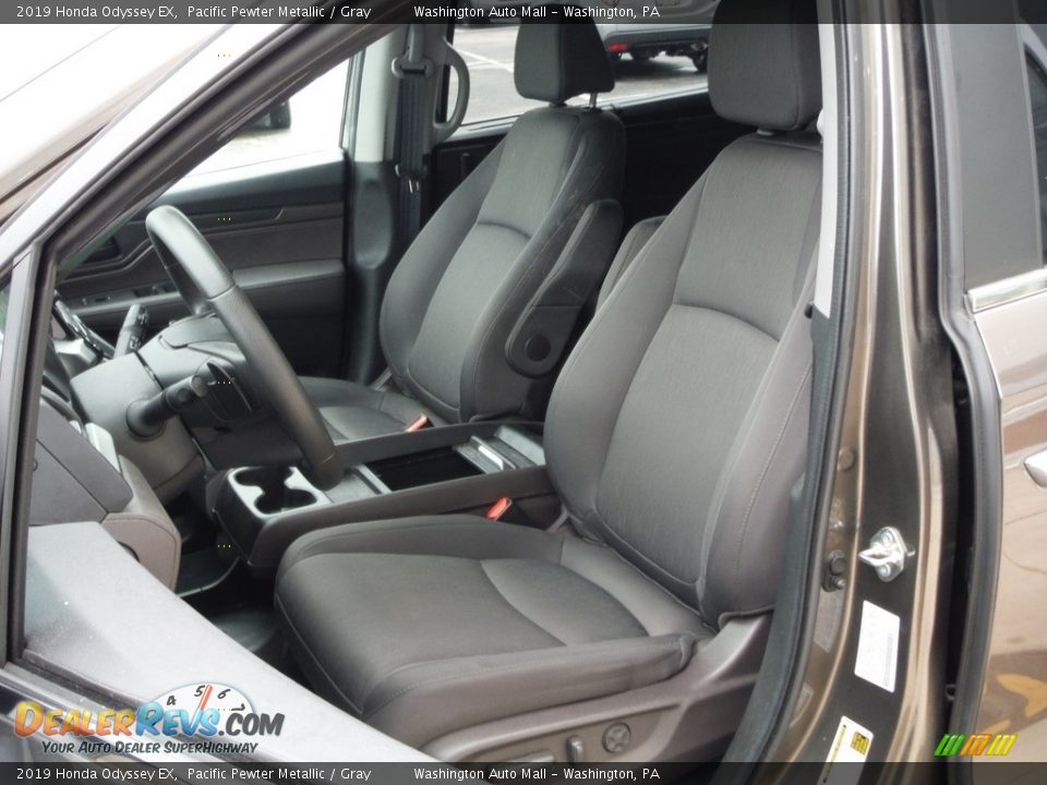 2019 Honda Odyssey EX Pacific Pewter Metallic / Gray Photo #13