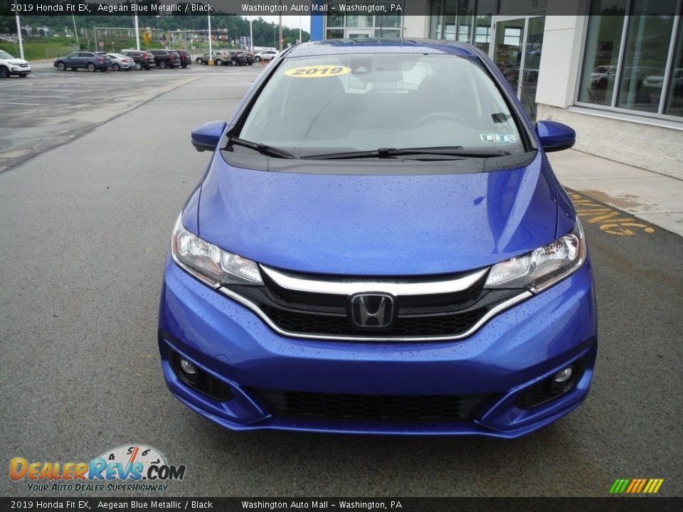 2019 Honda Fit EX Aegean Blue Metallic / Black Photo #5