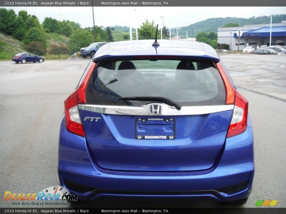 2019 Honda Fit EX Aegean Blue Metallic / Black Photo #9