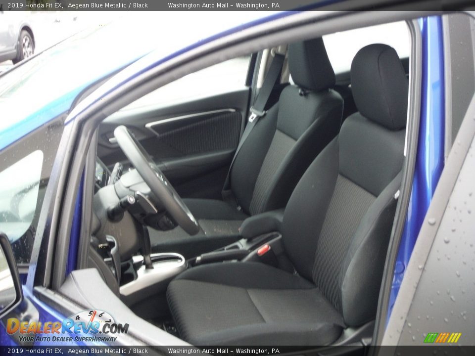 2019 Honda Fit EX Aegean Blue Metallic / Black Photo #14