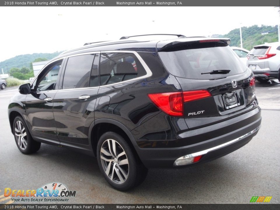 Crystal Black Pearl 2018 Honda Pilot Touring AWD Photo #8