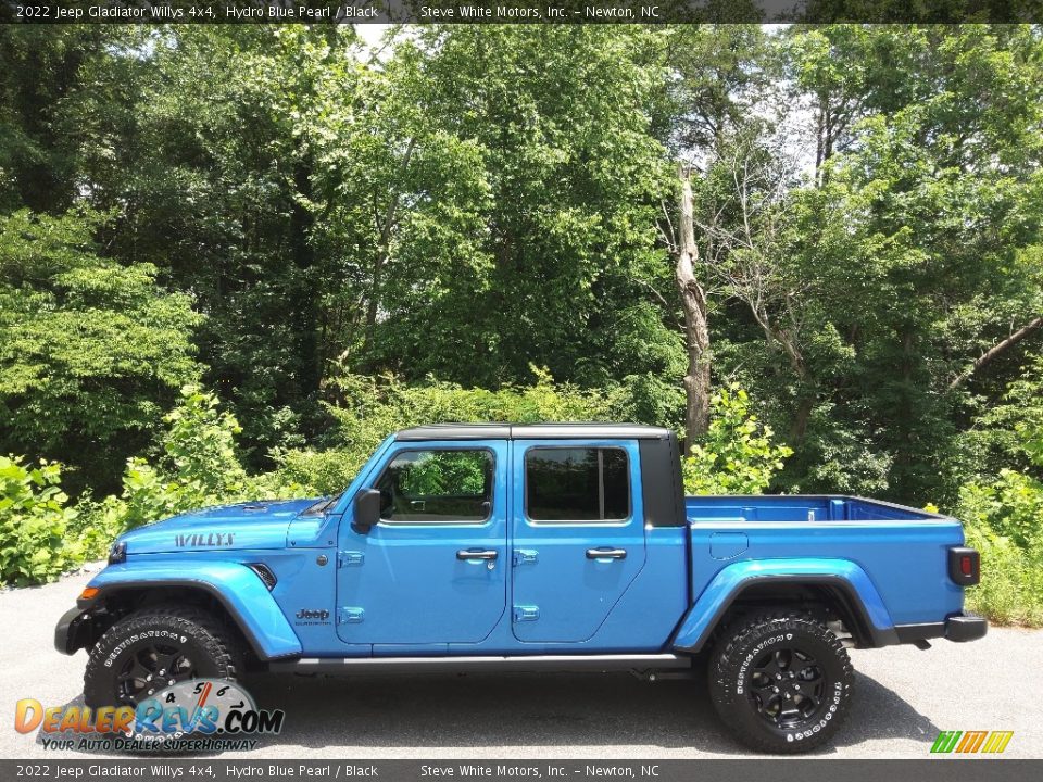 Hydro Blue Pearl 2022 Jeep Gladiator Willys 4x4 Photo #1