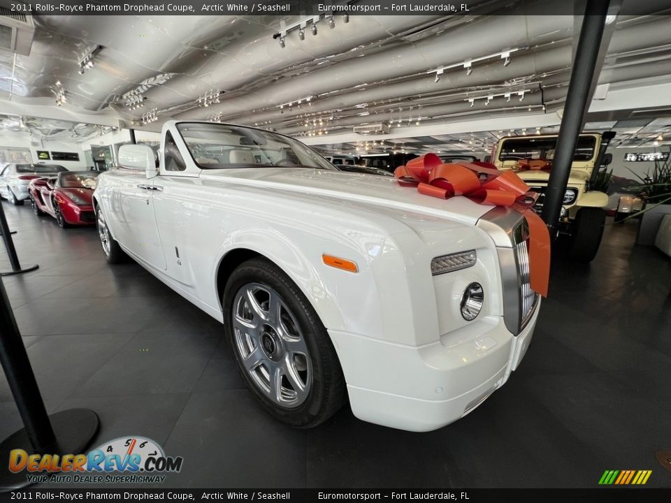 Arctic White 2011 Rolls-Royce Phantom Drophead Coupe Photo #1