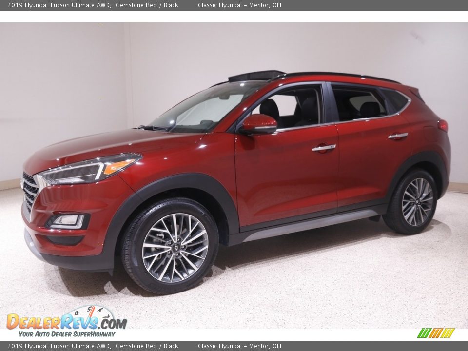 2019 Hyundai Tucson Ultimate AWD Gemstone Red / Black Photo #3