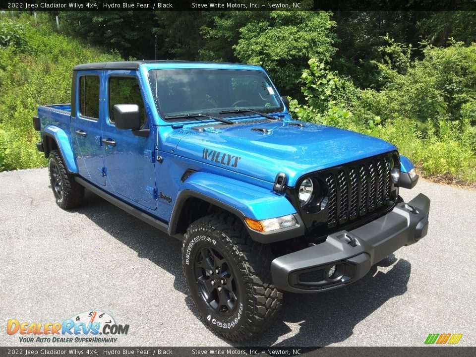 Hydro Blue Pearl 2022 Jeep Gladiator Willys 4x4 Photo #4
