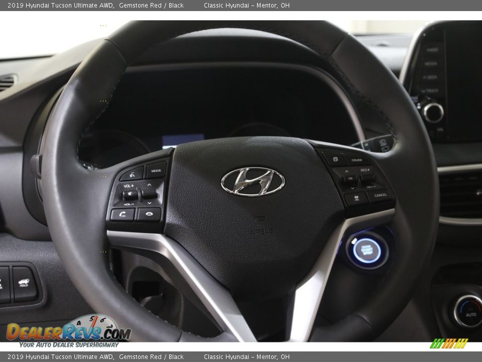 2019 Hyundai Tucson Ultimate AWD Gemstone Red / Black Photo #7