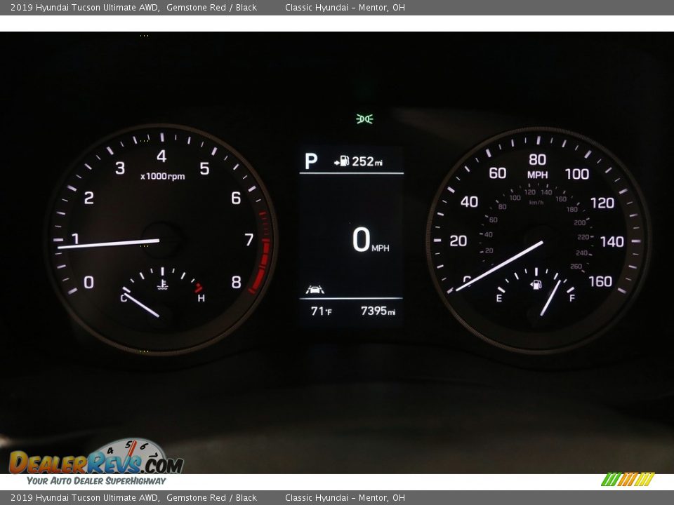 2019 Hyundai Tucson Ultimate AWD Gemstone Red / Black Photo #8