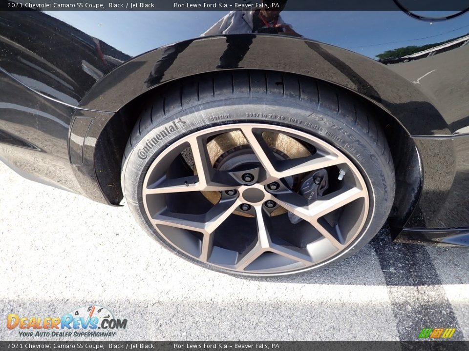 2021 Chevrolet Camaro SS Coupe Black / Jet Black Photo #5