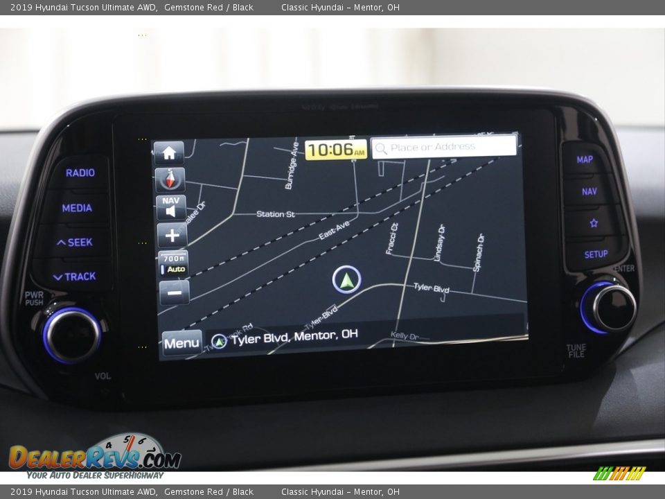 2019 Hyundai Tucson Ultimate AWD Gemstone Red / Black Photo #11